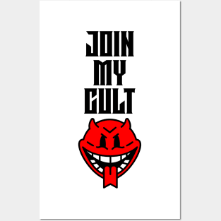 Join My Cult Posters and Art